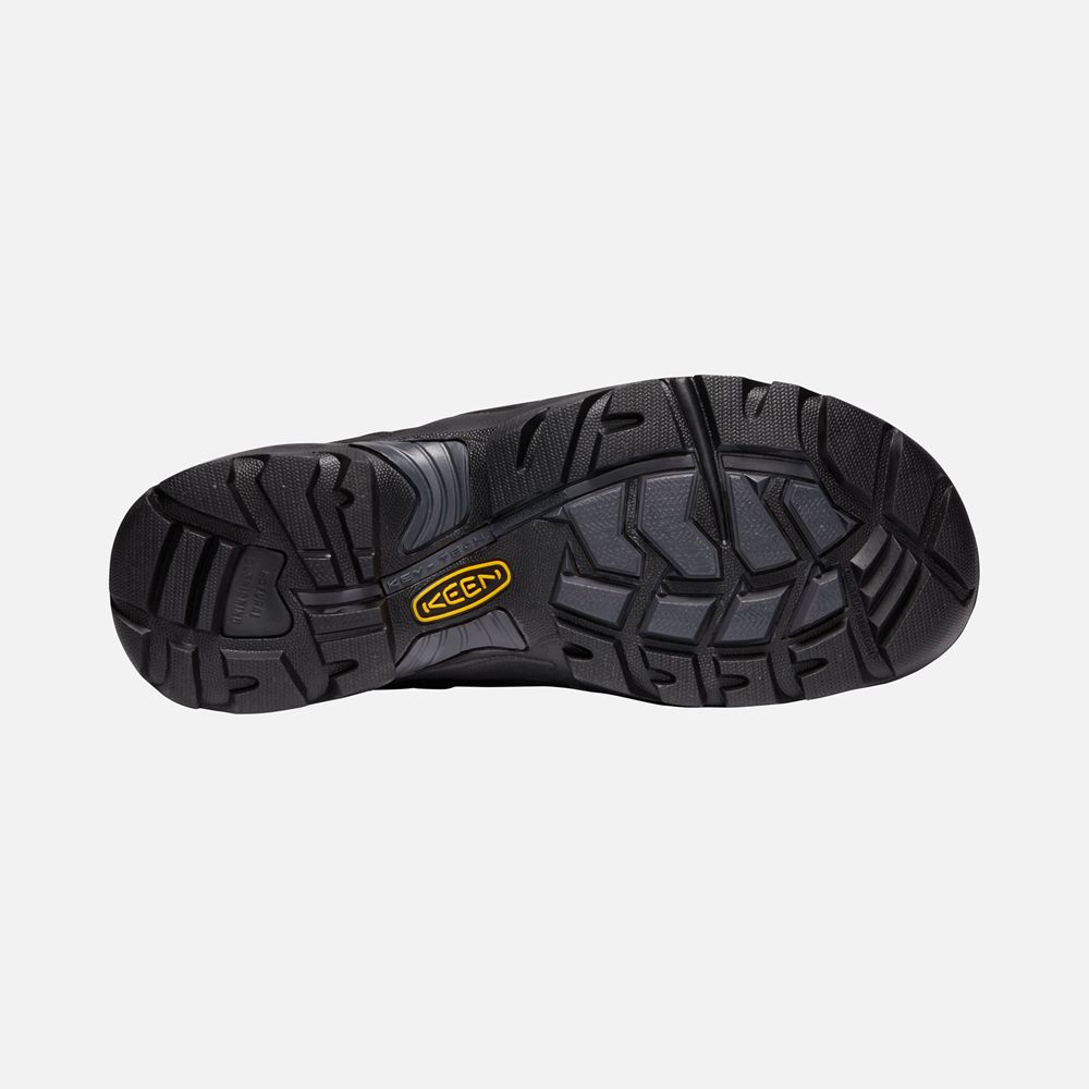 Keen Arbetskängor Herr Svarta - St. Paul 6\" Wp (Carbon-Fiber Toe) - 306975YRU